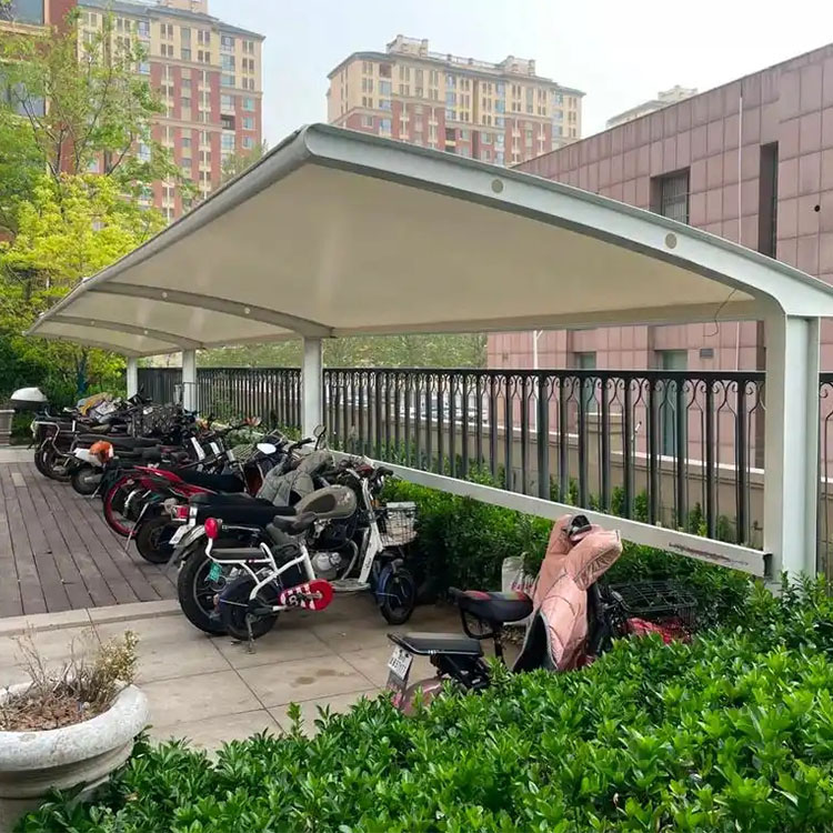 井陉县膜结构电动车棚